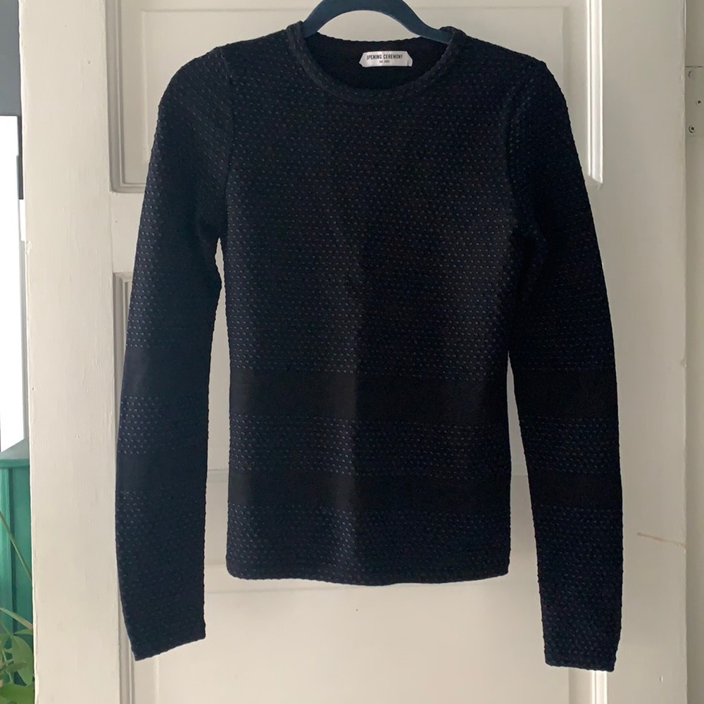 Opening Ceremony Striped Sweater